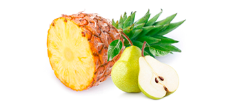 Pera y Piña