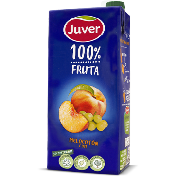Juver 100% Fruta Pêssego + Uva